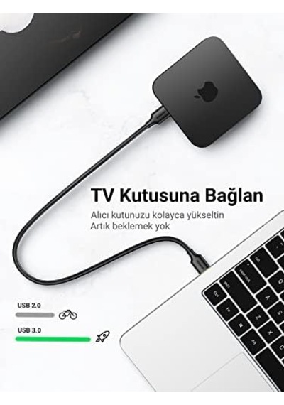 Usb 3.0 Usb To Usb Data Kablosu, 1 Metre