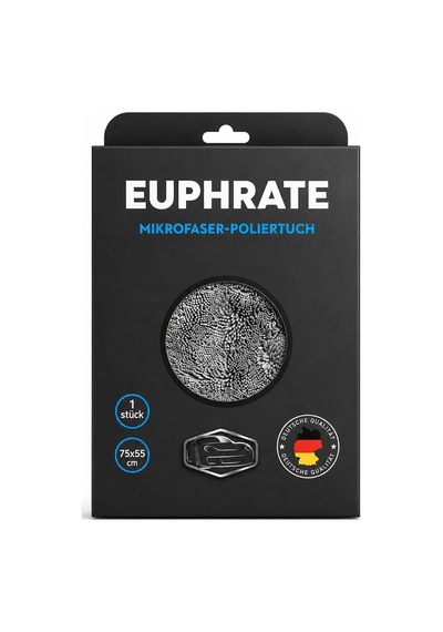 Euphrate Tank Bezi New Series 750 Gsm 75x55 Mıkrofaser-polıertuch Gri Renk