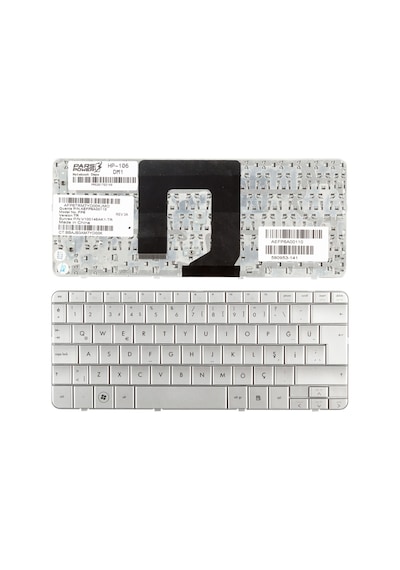 HP Uyumlu 580952-141, 580952-001 Notebook Klavye (Gümüş Tr)