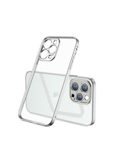 Apple Uyumlu iPhone 12 Pro Kılıf Zore Mat Gbox Kapak Gümüş