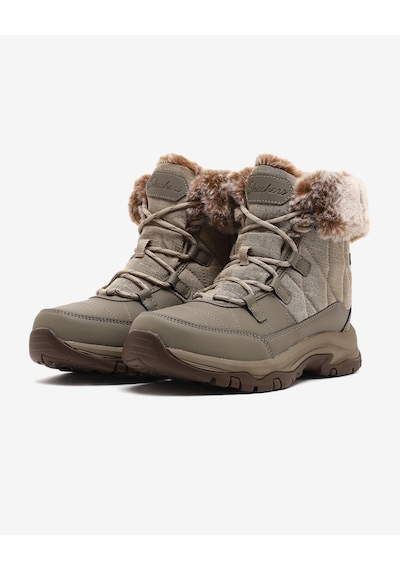 Skechers Trego Wınter Feelıngs Kadın Bej Kar Botu 167431 Tpe Bej