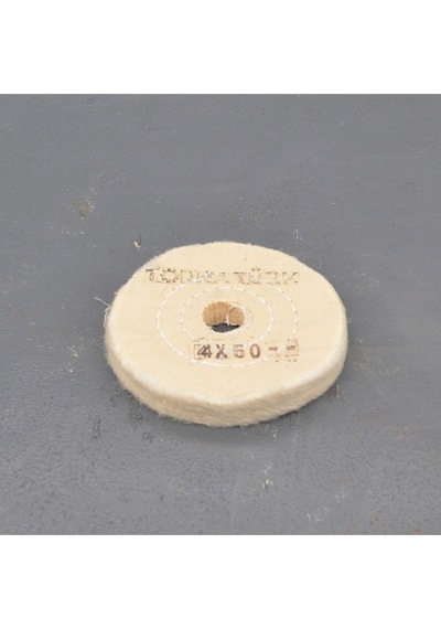 Beyaz 4 X 60 X Delik 20 - 22 Mm - Dış Çap 100 Mm Polisaj Cila Bezleri