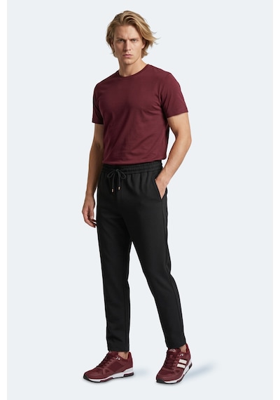 Slazenger Espıno Erkek Cepli Siyah Eşofman Altı