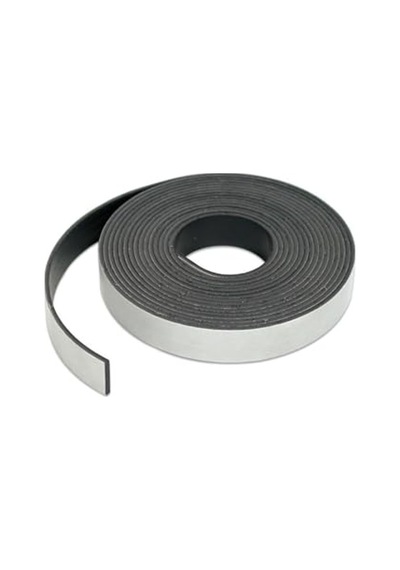 2 Metre Uzunlukta Yapışkanlı Mıknatıs Şerit - 20 Mm En