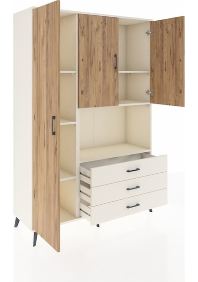 Hyperion Dolap 6 Raflı 3 Çekmeceli 3 Kapaklı 132x44x195 Aytaşı-çam/aytaşı Atlas Çam/aytası Hyperion Dolap 6 Raflı 3 Çekmeceli 3 Kapaklı 132x44x195 Aytaşı-çam/aytaşı Atlas Çam/aytası