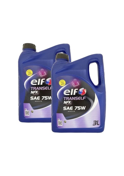 Elf Tranself Nfx Sae 75W Yarı Sentetik Şanzıman Yağı 2 x 3 L
