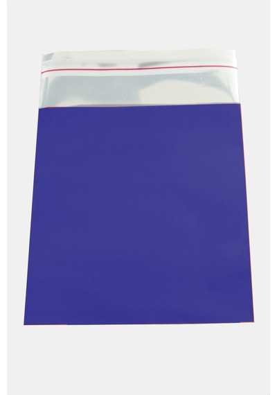 17x25 - 142 - Metalize Hediyelik Poşet Paketi 100 - Spt-gld - Adet Lacivert