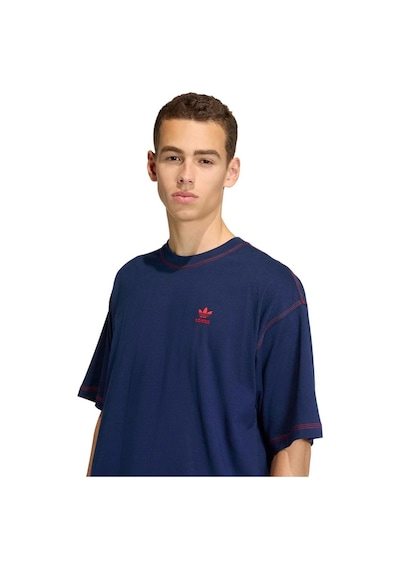 Adidas Erkek Mavi T-shirt Essentıals Tee Ke1206