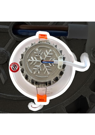 Csr Tek Spot 3 Renk 7 Watt Armatür 220V Krom