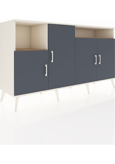 Hyperion Konsol 5 Raflı 4 Kapaklı 176x44x99 Aytaşı-antrasit/çam Aytaşı-antrasit/çam Hyperion Konsol 5 Raflı 4 Kapaklı 176x44x99 Aytaşı-antrasit/çam Aytaşı-antrasit/çam