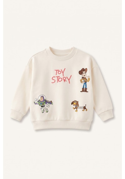 Defacto Toy Story Oversıze Basic Sweatshirt Erkek Bebek I3544a526wner118 Ekru-er118