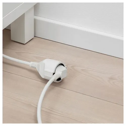 Ikea Koppla Uzatma Kablosu , Beyaz, 5 M