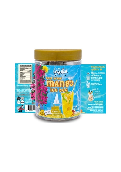 2'li Set Avantajlı Soğuk Demleme Naneli Mango Aromalı Çay Seti- 2 20'li