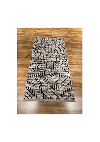Quadro 3701 100x200 Gri Halı