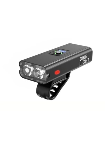 Xbyc 6051 120 Lumen Usb Şarjlı Bisiklet Ön Lamba Aydınlatma Siyah