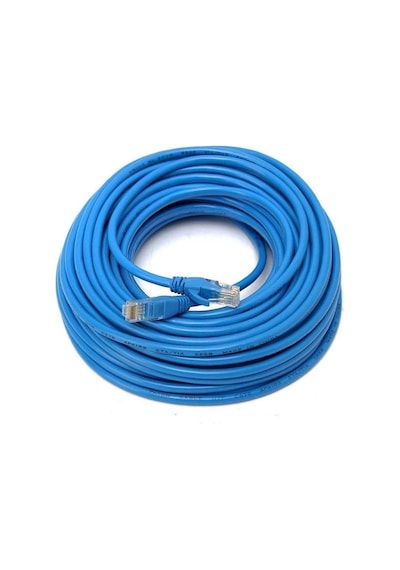4613 Cat6 Ethernet Patch İnternet Kablosu, 30 M Standart