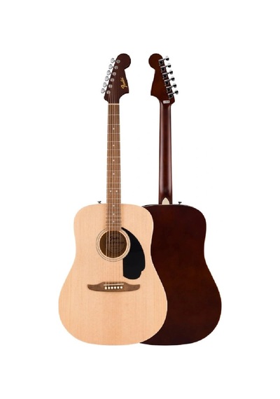 Fender Akustik Gitar California Debut Redondo Dreadnought Ceviz Klavye Naturel