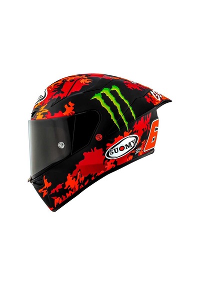 Suomy S1-xr Gp Kask Bagnaıa Monster Edıtıon 2025 Matt Çok Renkli