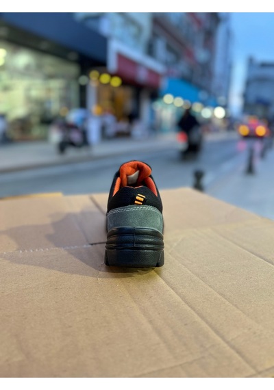 Emek Eldi Power Hakiki Deri Çelik Burunlu İş Ayakkabısı Yeşil