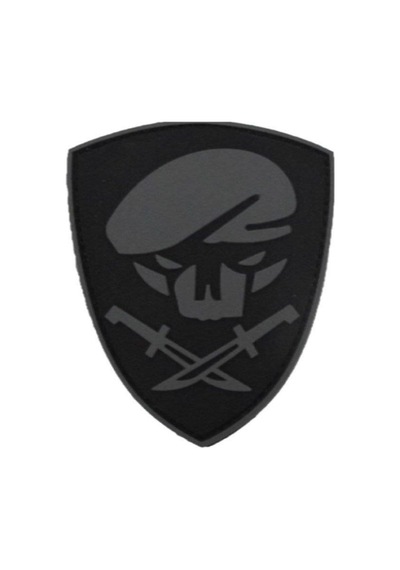 Terrien Premium Askeri Motif Silikon Arma Taktiksel Ürün Single Sword Komando Bere- Plastik - Peç Çok Renkli