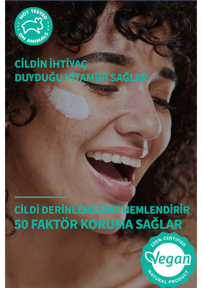 Lucille Vegan Nemlendirici Stick Güneş Kremi - 50 Spf, Uva+uvb