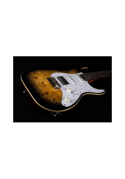 Jet Js-450 Qtb R Hss Elektro Gitar Transparent Brown
