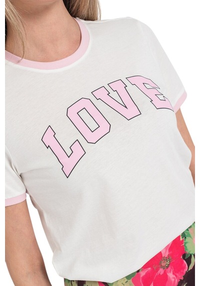 Only Kadın T-shirt 15321015 Beyaz