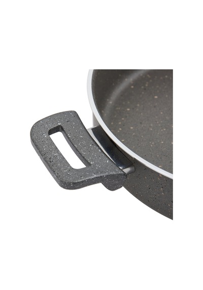 Granit Karnıyarık Tenceresi - Gri - 28 Cm Çok Renkli