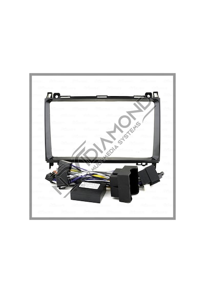 Navidiamondvolkswagen Crafter 2007-2016 Androıd Teyp Çerçeve 9 Inch - Soket - Canbus