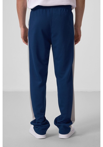 Tommylife Parlament-taş Yüzeyi Dokulu Standart Fit Palazzo Erkek Pantolon - 82171