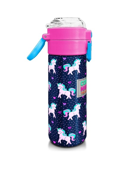 Coral High Kids Lacivert Pembe Unicorn Desenli Pipetli Ve Direkt İçim Çelik Termos 500 Ml 31915 Pembe - Turkuaz Coral High Kids Lacivert Pembe Unicorn Desenli Pipetli Ve Direkt İçim Çelik Termos 500 Ml 31915 Pembe - Turkuaz