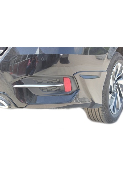 Honda Civic 10 Reflektör Çıtası 2 Prç. P. Çelik 2016 Ve Sonrası