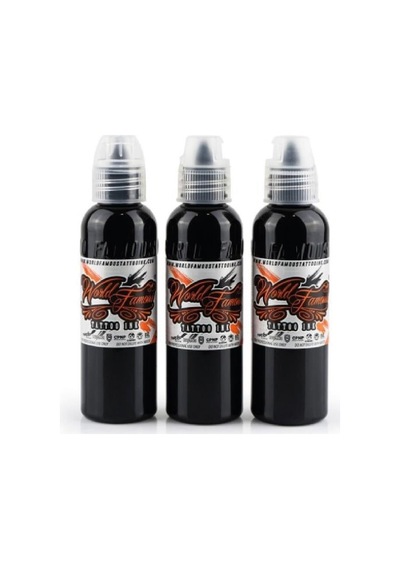 3 Bottle Greywash Set - World Famous Ink Dövme Boyası - 2 Oz