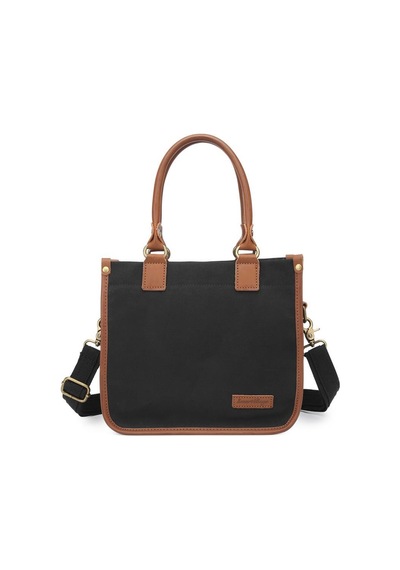Kanvas Kumaş Kadın Çantası Elden Tutmalı Smart Bags 1333 Siyah