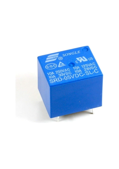 Songle 250v 10a Srd-05vdc-sl-c 5v Dc Röle 5 Pin Pcb Montaj Tip 220v No Nc Güç Rölesi Spdt Lamba Motor Vana 1