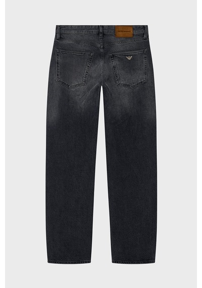 Emporio Armani Pamuklu Soluk Görünümlü Regular Fit Jeans Erkek Kot Pantolon Em000763 Af29076 M8001 Gri