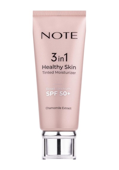 Ayrex Cosmetics 3 İn 1 Glowing Skin Tinted Moisturizer 50 Spf Işıltılı Aydınlatıcı Krem
