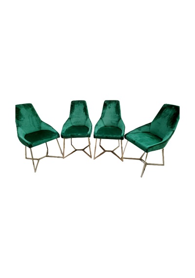 Bengimobilya Sandalye Piramit Model Metal Transmisyon Gold Renk Kaplama Baby F