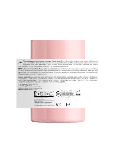 L'Oréal Professionnel Serie Expert Vitamino Color Boyalı Saçlar Için Renk Koruyucu Şampuan 500 ML