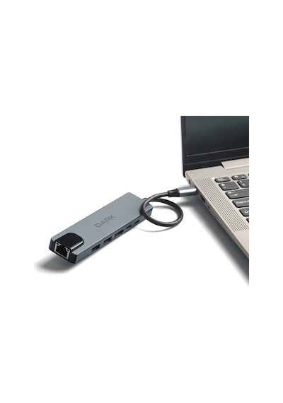 Dark Usb 3.2 Type-c To Ethernet Hdmi Usb-c Pd 100w Dk-ac-u31x47