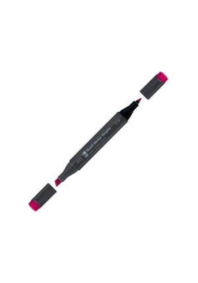 Marabu Graphix Sketch Marker Çift Uçlu Kalem 937 Cadmium Red Midd