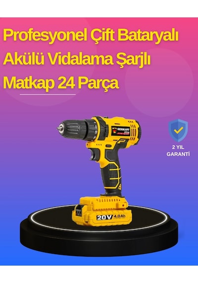 Hafif Ve Ergonomik 12v Kablosuz Matkap Hızlı Şarj Ve Uzun Pil Ömrü Çok Renkli