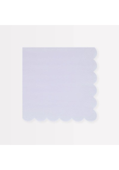 - Periwinkle Large Napkins - Menekşe Rengi Peçeteler L X16