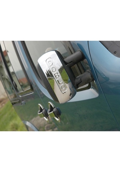 Fiat Doblo Abs Krom Ayna Kapağı 2 Parça 2000-2010 Arası