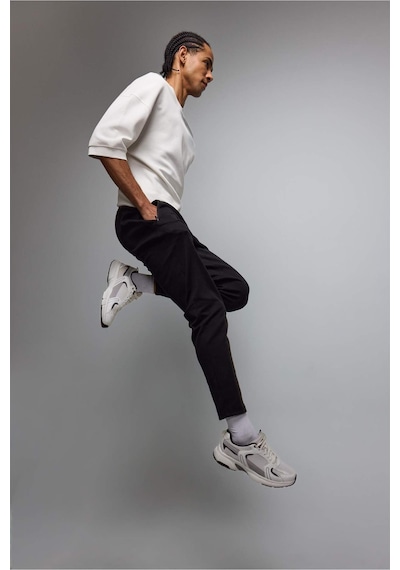 Defacto Slim Fit Dar Kesim Standart Paça Jogger S3309az26spbk81 Siyah-bk81