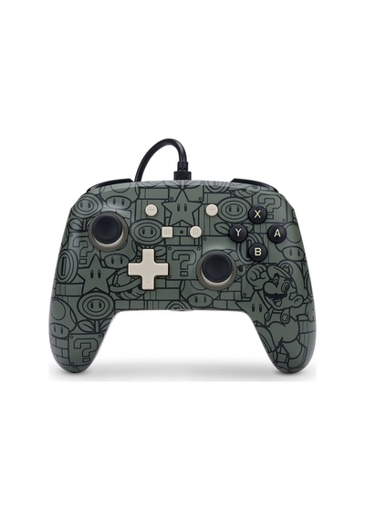 Switch İçin Geliştirilmiş Kablolu Powera Controller Power-up Mario, Gamepad, Oyun Kumanda Sku: Smgstke506cec8c7