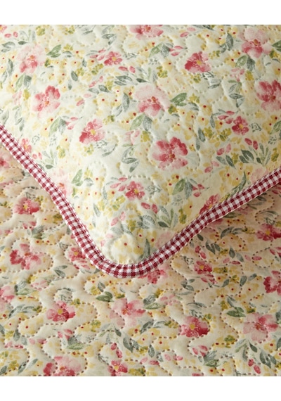 English Home Scarlet Bloom Çift Kişilik Yatak Örtüsü Takımı 200x220 Cm Kırmızı Kırmızı