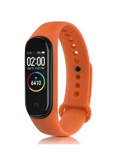 Newface - 694 - Xiaomi Mi Band 4 Kla Kordon - Csmo-tex - - Turuncu