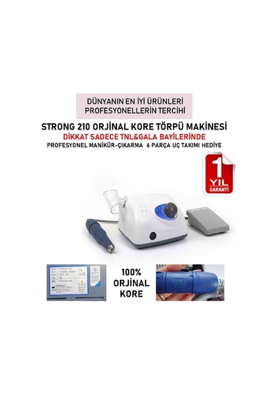 Saeshin Strong 210 Tırnak Törpü Makinası