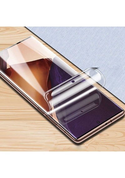 Samsung Uyumlu Galaxy Note 20 Ultra Zore Süper Pet Oval Nano Ekran Koruyucu
